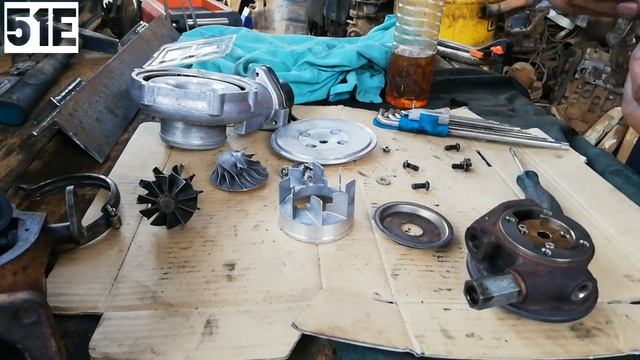 #Ranau #Turbo #Tutorialyoutube   How to rebuild turbo charger
