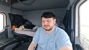 тяжёлый рейс. расход бешеный. встретил подписчика