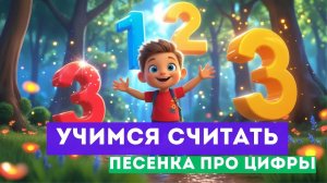 Весёлая песенка про цифры! Учимся считать с Томми!