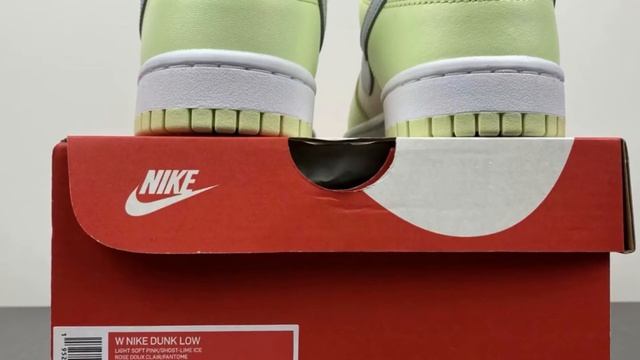 PK Perfect Nike Dunk Low DD1503 600 Light Soft Pink Ghost Lime Ice REVIEWS UNBOXING ON FEET смотреть онлайн
