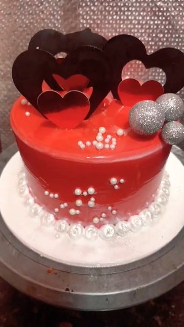 #red #velvet#anniversary #cake #make #decoration #chocolate #design #video #viral #trending #short