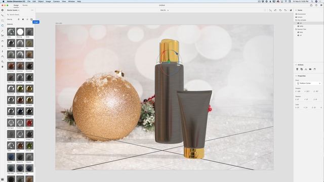 How to create a commercial project for your client using your camera and Adobe Dimension CC смотреть онлайн