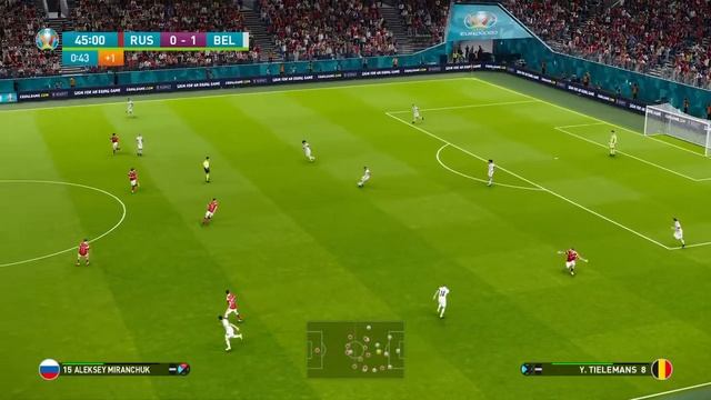 Belgium - Russia (Euro 2020 simulation) смотреть онлайн