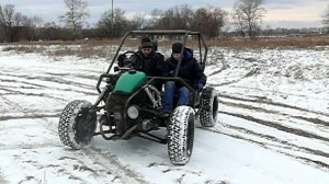 Зимние покатушки на багги