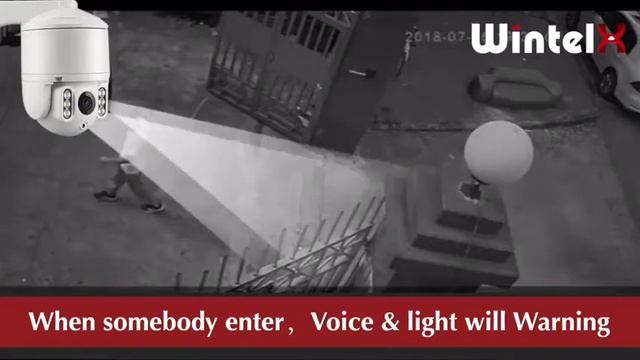 WintelX F1 voice light warning alarm Auto tracking wifi IP mini Ptz camera смотреть онлайн