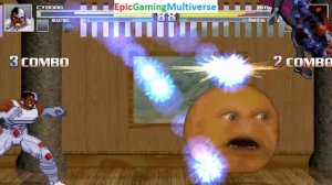 Beast Boy And Cyborg VS Nightmare And Annoying Orange In A MUGEN Match / Battle / Fight