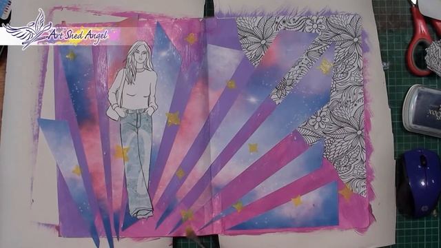 Art Journal Inspiration 3 (using ink jet printed media) смотреть онлайн