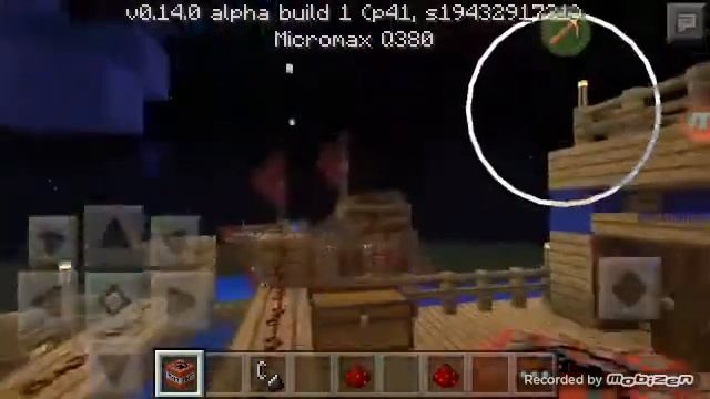 Голубой против Красного в майнкравт.