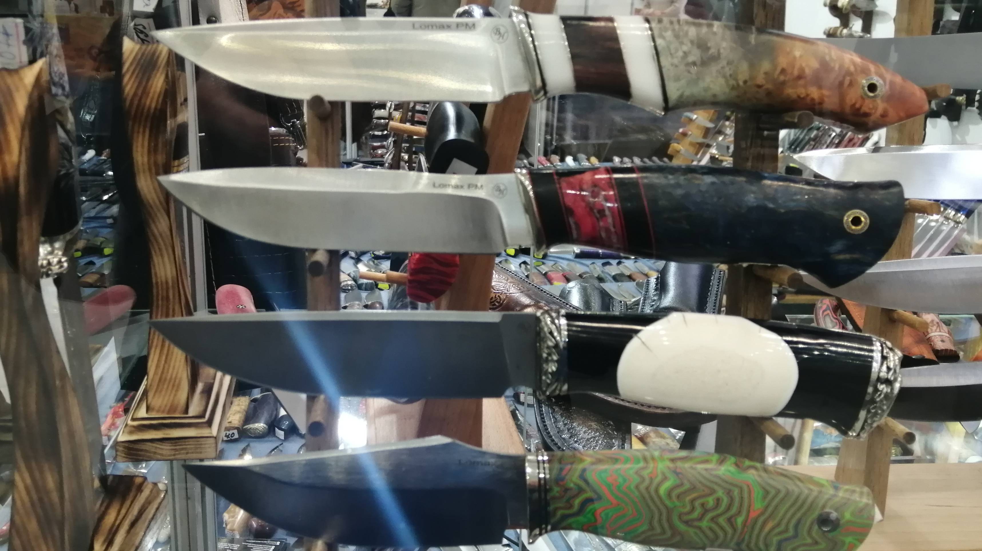 Ножи , на выставке Охота и рыболовство на Руси. Продолжение. смотреть онлайн