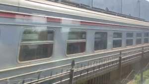 ТЧПРИГ-15 Санкт-Петербург-Балтийский из окна электропоезда ЭТ2М, 29.05.2024г. (4K UHD)