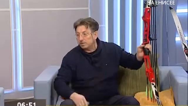 Стрельба из лука. ТВ Утро на Енисее смотреть онлайн
