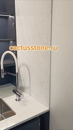Готовая столешница под ключ на кухне