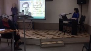 Чтение стих. А. Яшина "Назови меня именем светлым" под муз. В. Наторкиной Прелюдия "Раздумье" д ф-но