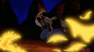 Aladdin and the King of Thieves - Aladdin vs Saluk