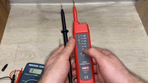Сравниние пробника UNI-T UT22B-EU с мультиметром