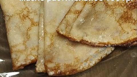 Блинчики. Блинчики с толокном.