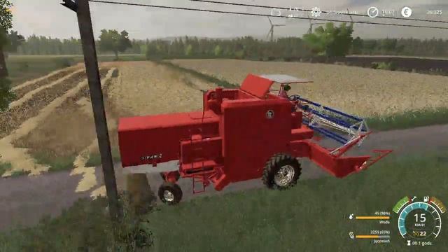 żniwa 2022  Bizon chce miodu fs 19  Ursus c 330 polske  żniwa fs19 fs19