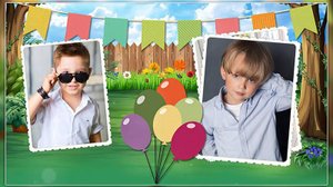 "С днем рождения малыш" проект Proshow Producer (043)