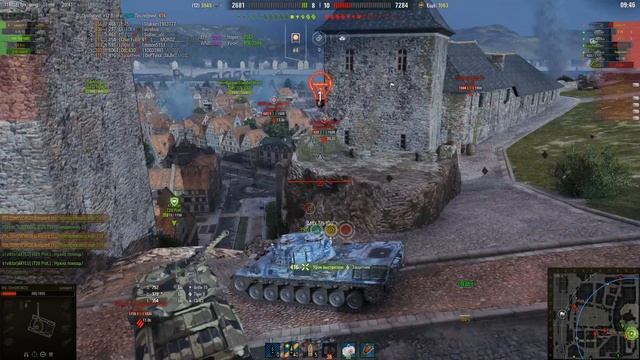 WoT Leopard 1 - 73K урона 12 фрагов 73K DMG 12 frags