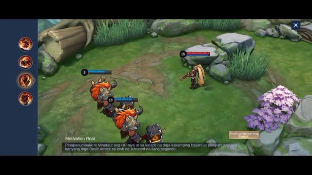 Mobile Legend  Minotaur Skill Review