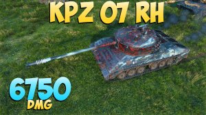 Kpz 07 RH - 4 Фрагов 6.7K Урона - Северный лев! - Мир Танков