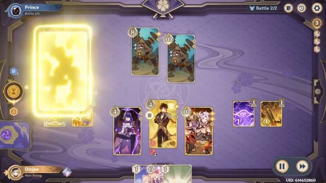 Genius Invokation TCG - The Forge Realm's Temper: Game of Wits: Curious Countermeasures смотреть онлайн