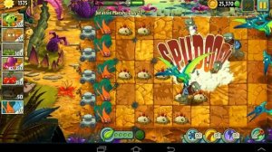 Plants vs. Zombies 2 Jurassic Marsh Day 27