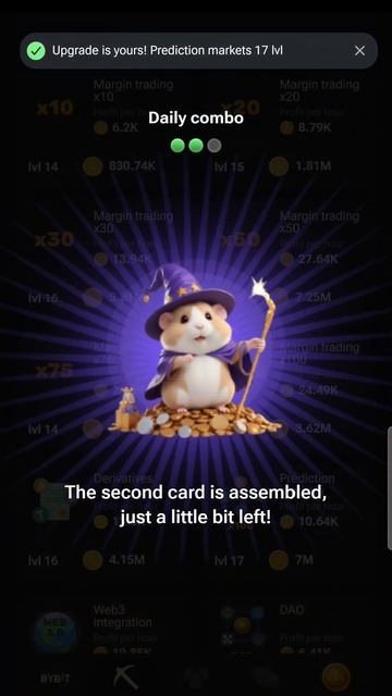 Hamster kombat комбо на 16-17 июня получи 5000000 лямов #hamsterkombat #комбокарты #хамстер #kombo смотреть онлайн