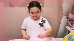 Поделка для детей. Песчаная картина.