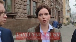 Янина Соколова после допроса в ГБР по делу вагнеровцев