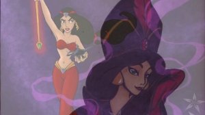 Princess Jasmine as Jafar