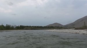 На Колыму через хребты Якутии. Часть 5.  По озеру Дарпир и реке Дарпир-Сиен.