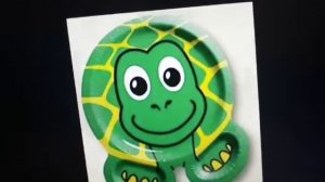 Hefty ZooPals Plates 2011 🐋🐠🐧🦎🦌🐢.
