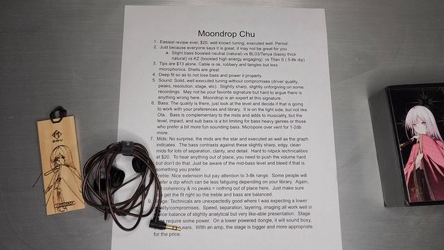 Moondrop Chu - Top Notch Execution of Moondrop Tuning at $20usd смотреть онлайн