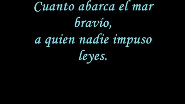 La Cancion del pirata Dark Moor  Karaoke