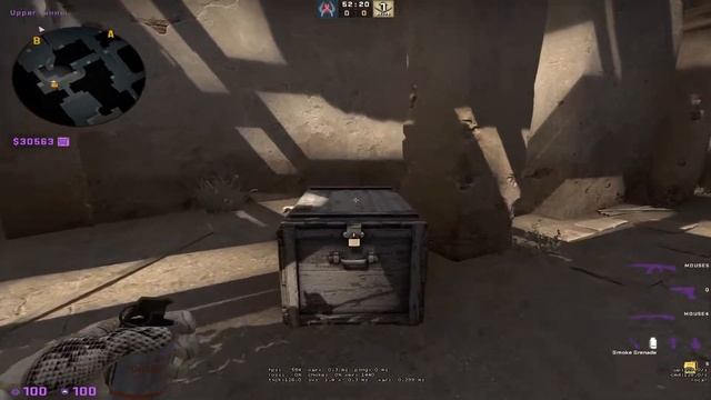 CS:GO / Dust2 / Smokes (128-tick) смотреть онлайн