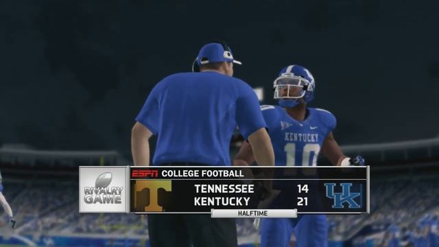 Tennessee @ Kentucky - NCAA Football 20 Preseason Simulation (2019 Rosters for NCAA 14) смотреть онлайн