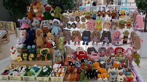Трехдневная, праздничная ярмарка в ТРЦ: подготовка, день первый))) Дарю подарки)))