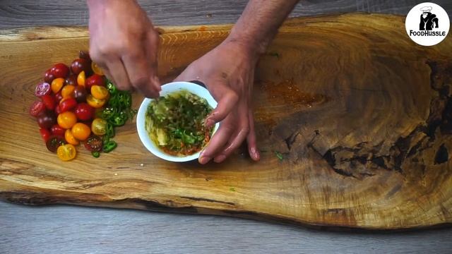 CАЛАТ С МОЦАРЕЛЛОЙ | FOODHUSSLE смотреть онлайн