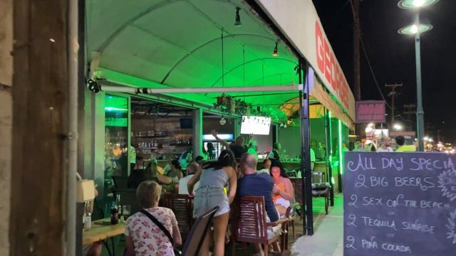 Faliraki at Night ~ Rhodes Greece смотреть онлайн