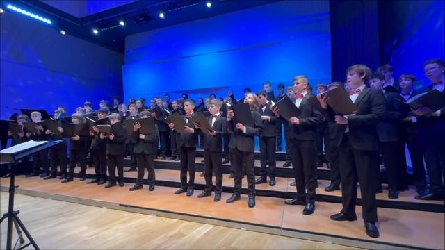 Г. Свиридов  Зимнее утро  Хор мальчиков и юношей Cantus