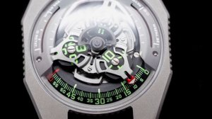 URWERK UR-100 SpaceTime Gunmetal LIMITED TO 25 PIECES