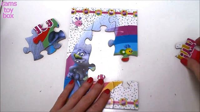 Trolls Puzzles Surprise Toys Blind Bags Plastic Eggs Dreamworks Series 5 Chupa Chups Chocolate смотреть онлайн