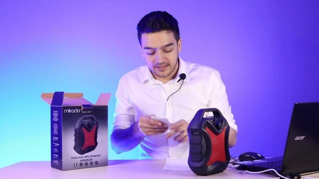 MİKADO KABLOSUZ HOPARLÖR ÜRÜN İNCELEMESİ  Mikado MD-5BT X-Life 