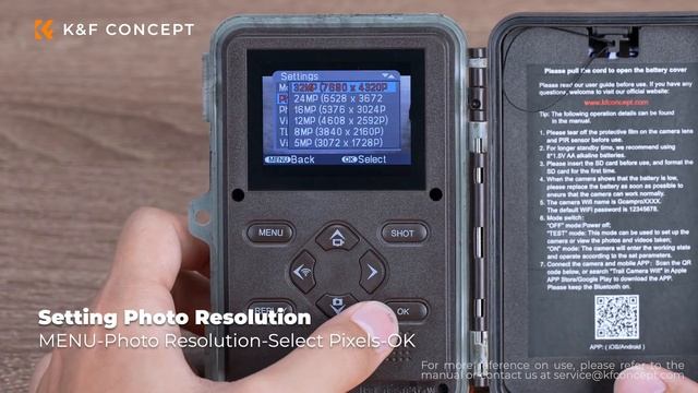 Setup Guidance on 4K 48MP WiFi Trail Camera | K&F Concept Trail Cameras смотреть онлайн
