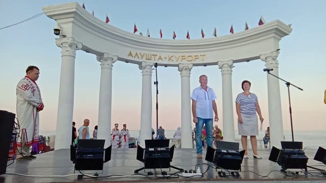 21 июля 2019 г. Встреча делегации земляков из Башкирии и Чувашии на набережной г. Алушта смотреть онлайн