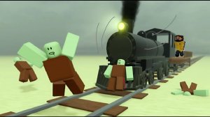 Изучаем древнюю и бескрайнюю пустыню на ПОЕЗДЕ😨 #роблокс #roblox