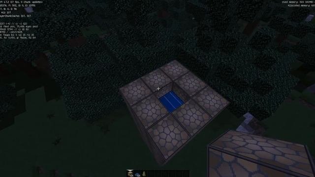 Minecraft необычный мизанизм