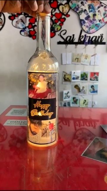 Customized photo bottle printing | photo studio in andhrapradesh | 9030137753 | cutomized gifts 202