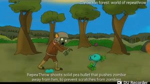 Жизненный цикл горохострелла из зомби против растения.